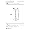 Lampa cienna zewnętrzna CLAIRE 27883/02/31 Lucide