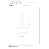 Lampa wiszšca TRIBUTE 21435/60/38 Lucide