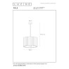 Lampa wiszšca FOLD 21439/40/31 Lucide