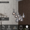 Lampa wiszšca TEARS 70434/28/30 Lucide