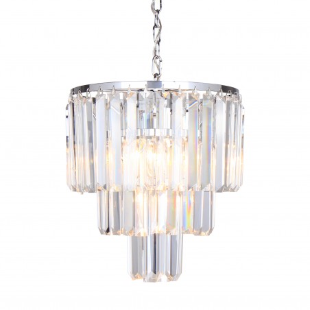 17106/3+1-CHR AMEDEO LAMPA WISZĄCA CHROM/CHROME