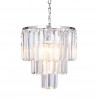 17106/3+1-CHR AMEDEO LAMPA WISZĄCA CHROM/CHROME