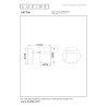 Lampa cienna reflektorek UPTON 57900/01/65 Lucide