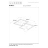 Plafon ARIANNE 53102/24/30 Lucide