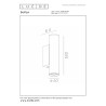 Lampa cienna reflektor DUPLA 09243/02/97 Lucide