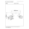 Reflektorek sufitowy EMILE 51901/02/02 Lucide