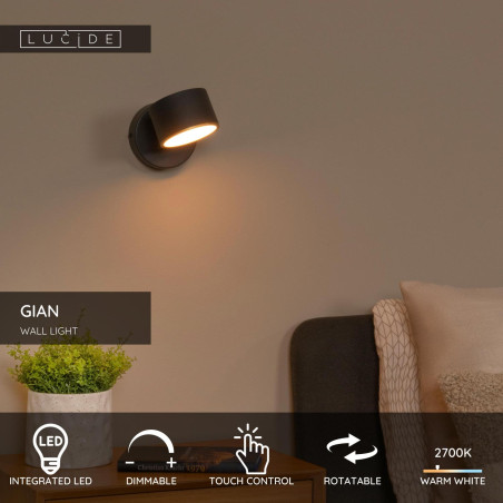 Lampa wiszšca GIAN 44217/08/30 Lucide