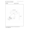 Reflektorek sufitowy RITMO 09942/01/30 Lucide
