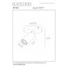 Reflektorek sufitowy RITMO 09942/01/97 Lucide