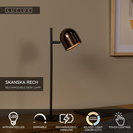 Lampa biurkowa SKANSKA RECH 03649/03/96 Lucide