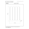 Lampa wiszšca TAMINO 74419/25/30 Lucide