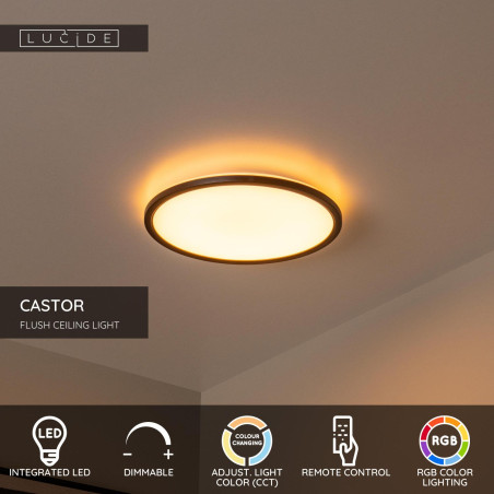 Lampa sufitowa zewnętrzna CASTOR IP44 07120/22/30 Lucide