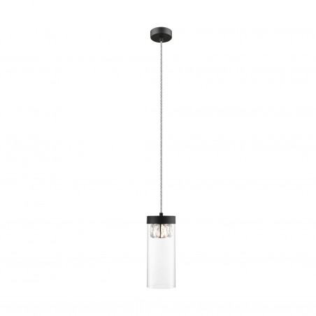P0389-01D-P7AC GEM LAMPA WISZĄCA CZARNY MAT/MATT BLACK P0389-01D-P7AC GEM LAMPA WISZĄCA CZARNY MAT/MATT BLACK
