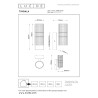Lampa cienna zewnętrzna TIMBALA 11840/02/30 Lucide