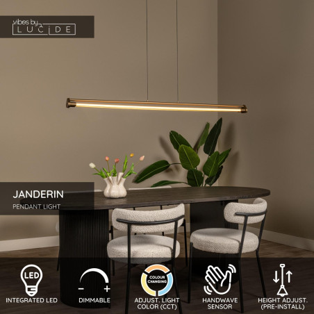 Lampa wiszšca JANDERIN 24405/34/05 Lucide