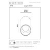 Lampa sufitowa zewnętrzna LENZ 33805/08/97 Lucide