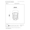 Lampa sufitowa zewnętrzna WELLS 33807/08/97 Lucide