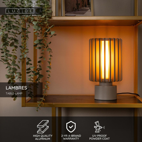 Lampa stołowa LAMBRES 45510/01/41 Lucide