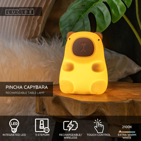 Lampa stołowa PINCHA CAPYBARA 54500/01/38 Lucide