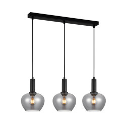 Lampa wisząca Stabla PND-30084-3-BK-SG Italux