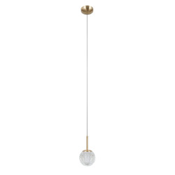 Lampa wisząca Padri PND-40827-1-HBR-CL Italux