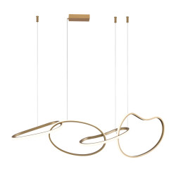 Lampa wisząca Fonte PND-22412-S4-GD Italux