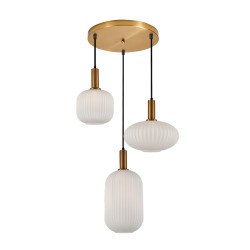 Lampa wisząca Della PND-31982-3-GD Italux