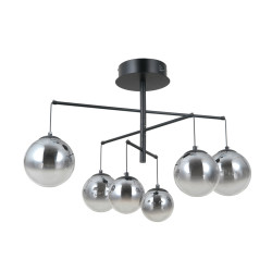Lampa wisząca Velada PND-34381-6-BK Italux