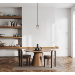 Lampa wisząca Torno PND-40813-1-BK-HBR Italux