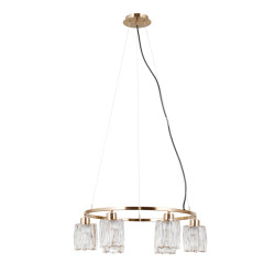 Lampa wisząca Simona PND-40814-6-HBR Italux