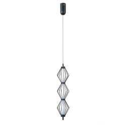Lampa wisząca Sevil PND-34403-3V-BK Italux