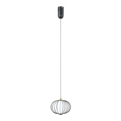 Lampa wisząca Rabel PND-344221-1-BK Italux