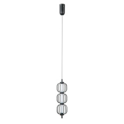 Lampa wisząca Pedro PND-34405-3V-BK Italux
