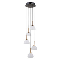 Lampa wisząca Montiela PND-34374-5-BK Italux