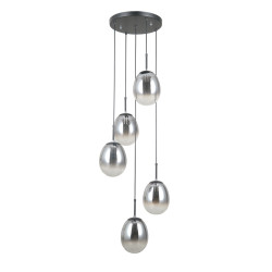 Lampa wisząca Meolo PND-40825-5-BK Italux