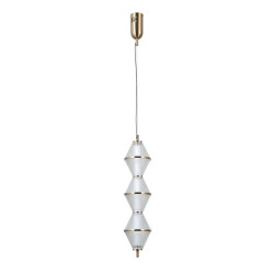 Lampa wisząca Fuente PND-34395-3V-HBR Italux