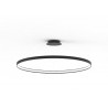 Lampa wisząca LA0722/1-BK - CIRCLE Fi 1100mm dł. linek H2,5m