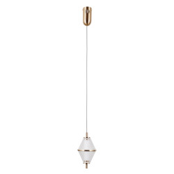 Lampa wisząca Fuente PND-34395-1-HBR Italux