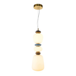 Lampa wisząca Evans PND-94981V-3A-GD Italux