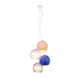 Lampa wisząca Cases PND-94794-4A-MLTI Italux