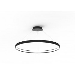 Lampa wisząca LA0721/1  BK - CIRCLE Fi 780mm dł. linek H2,5m