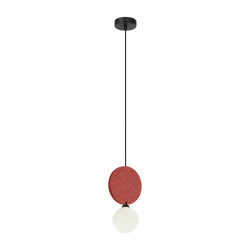 Lampa wisząca Andrea PND-59779-1M-RED Italux