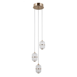 Lampa wisząca Alani PND-34375-3-HBR Italux