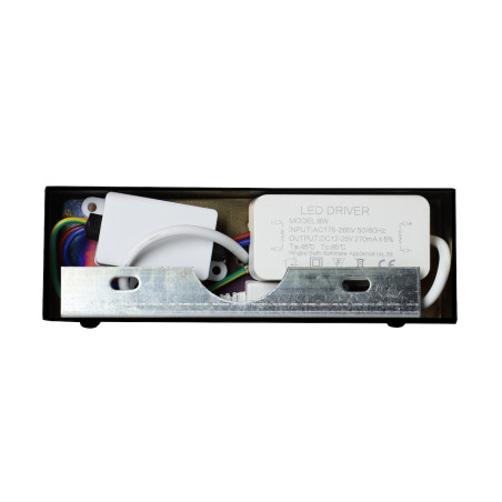 NOWOŚĆ ML2036 Kinkiet Klimt Czarny 12W 60cm Milagro