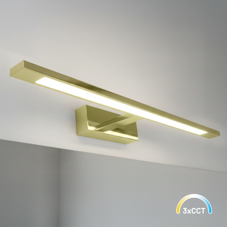 NOWOŚĆ ML2042 Kinkiet Klimt Złoty 12W 60cm Milagro