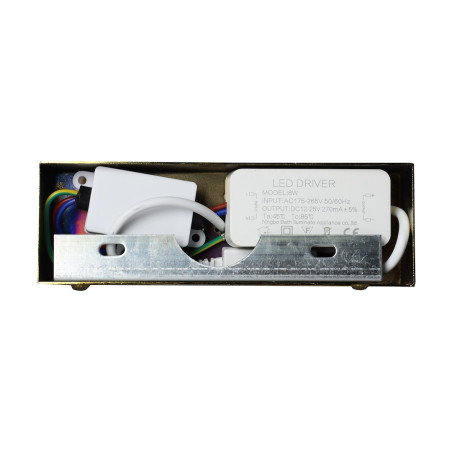 NOWOŚĆ ML2042 Kinkiet Klimt Złoty 12W 60cm Milagro
