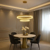 NOWOŚĆ ML2241 Lampa wisząca GALA GOLD 54W LED Milagro