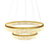 NOWOŚĆ ML2241 Lampa wisząca GALA GOLD 54W LED Milagro
