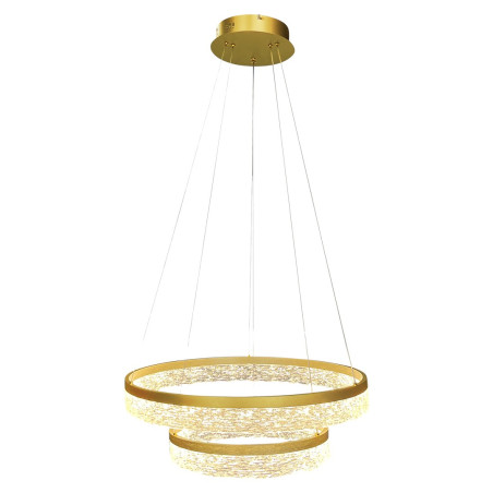 NOWOŚĆ ML2241 Lampa wisząca GALA GOLD 54W LED Milagro