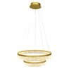 NOWOŚĆ ML2241 Lampa wisząca GALA GOLD 54W LED Milagro